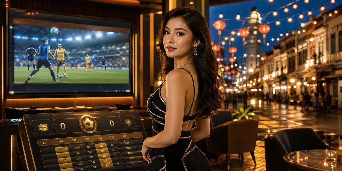 Pertaruhan bola sepak dengan latar belakang sukan tempatan